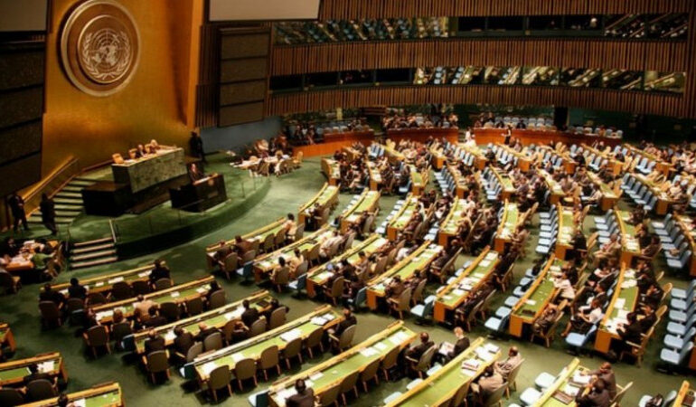 Генассамблея ООН приняла резолюцию по Семипалатинскому региону