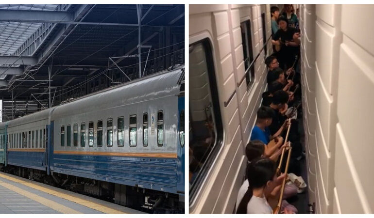 Музыканты скрасили поездку пассажирам поезда Алматы — Шымкент