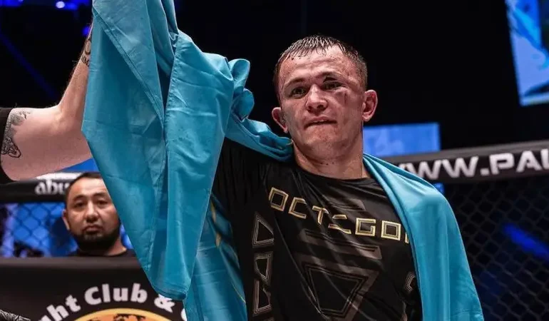 Сколько Бекзат Алмахан заработал за первый бой в UFC: обнародован гонорар