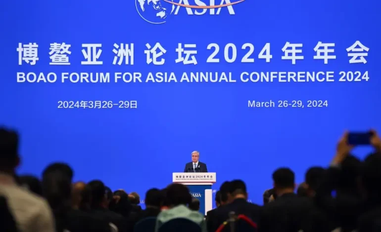 Токаев выступил на сессии Боаоского азиатского форума