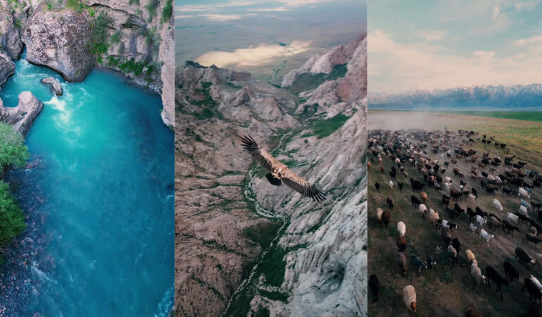 (RU) “Как рекламный ролик”: казахстанец показал красоту Туркестанской области