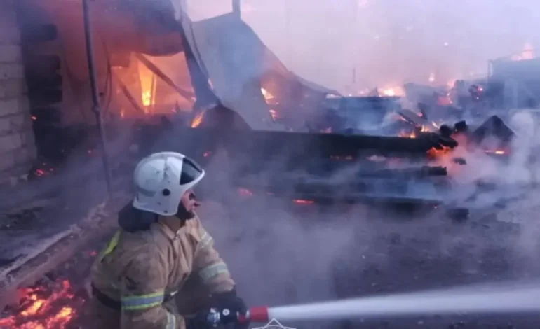 Тело мужчины нашли на месте пожара в области Абай