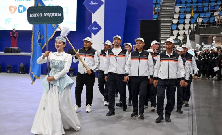Абай облысында ауыл спорт ойындары өтіп жатыр