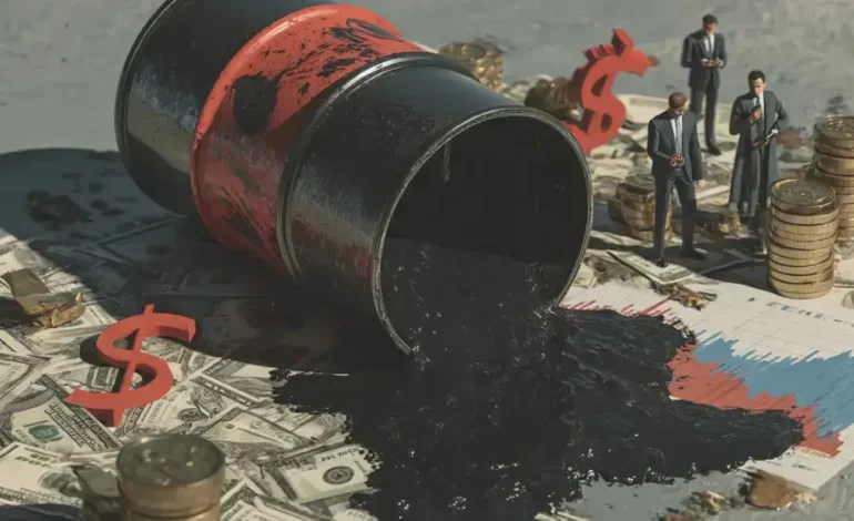 Мұнай бағасы құлдырады: Brent 70 доллардан төмен түсті