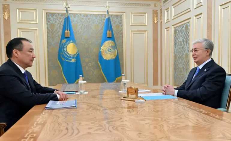 Тоқаев жаңа көлік министрін қабылдады