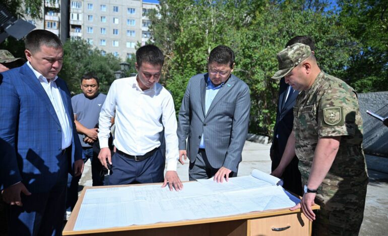 Семейдегі әскери госпитальдегі жөндеу жұмыстары жалғасады
