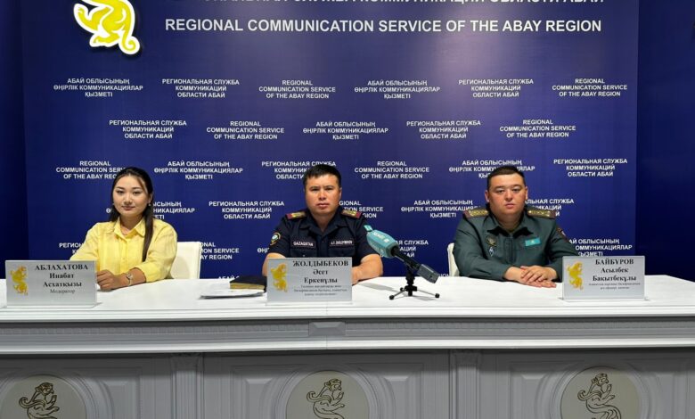 Абай облысында шомылу маусымына бақылау күшейтілді