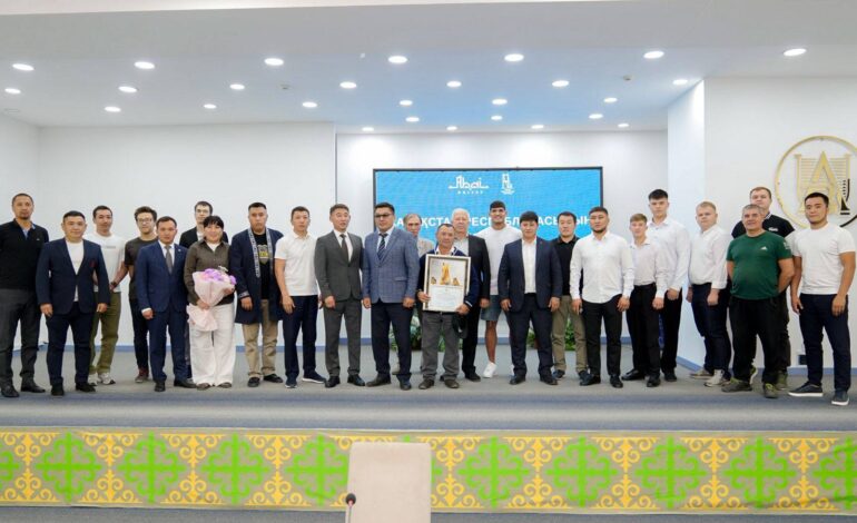 Спорт күніне арналған салтанатты кеш өтті