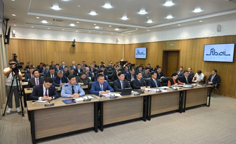 В области Абай обсудили подготовку к отопительному сезону