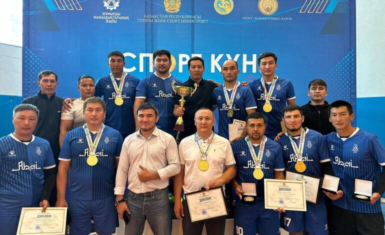 Абай облысының құрамасы шағын футболдан турнир жеңімпазы атанды
