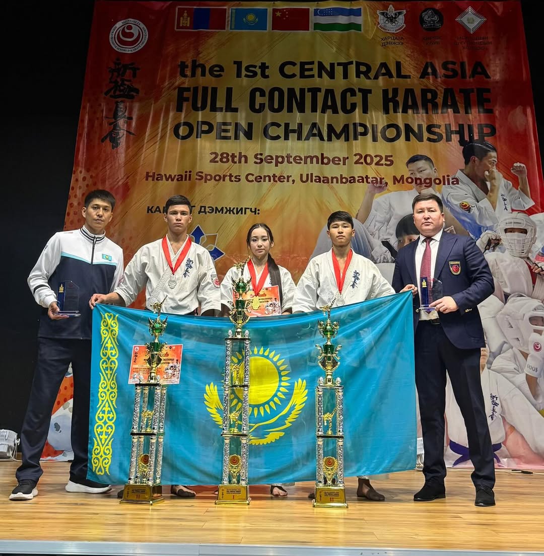 (KZ) Абай облысының спортшылары Ұлан-Батырда өткен Орталық Азия чемпионатында жүлделі оралды
