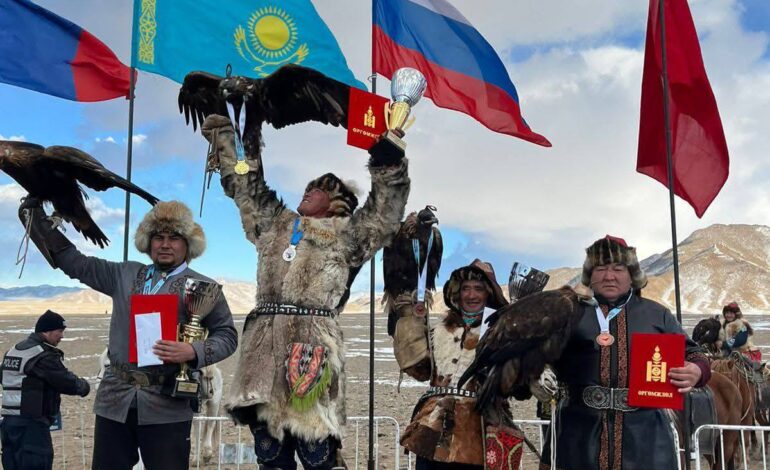Беркутчи из области Абай занял третье место на чемпионате Азии