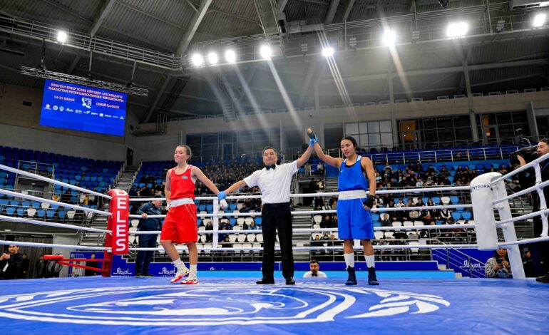 В области Абай проходит чемпионат Казахстана по боксу