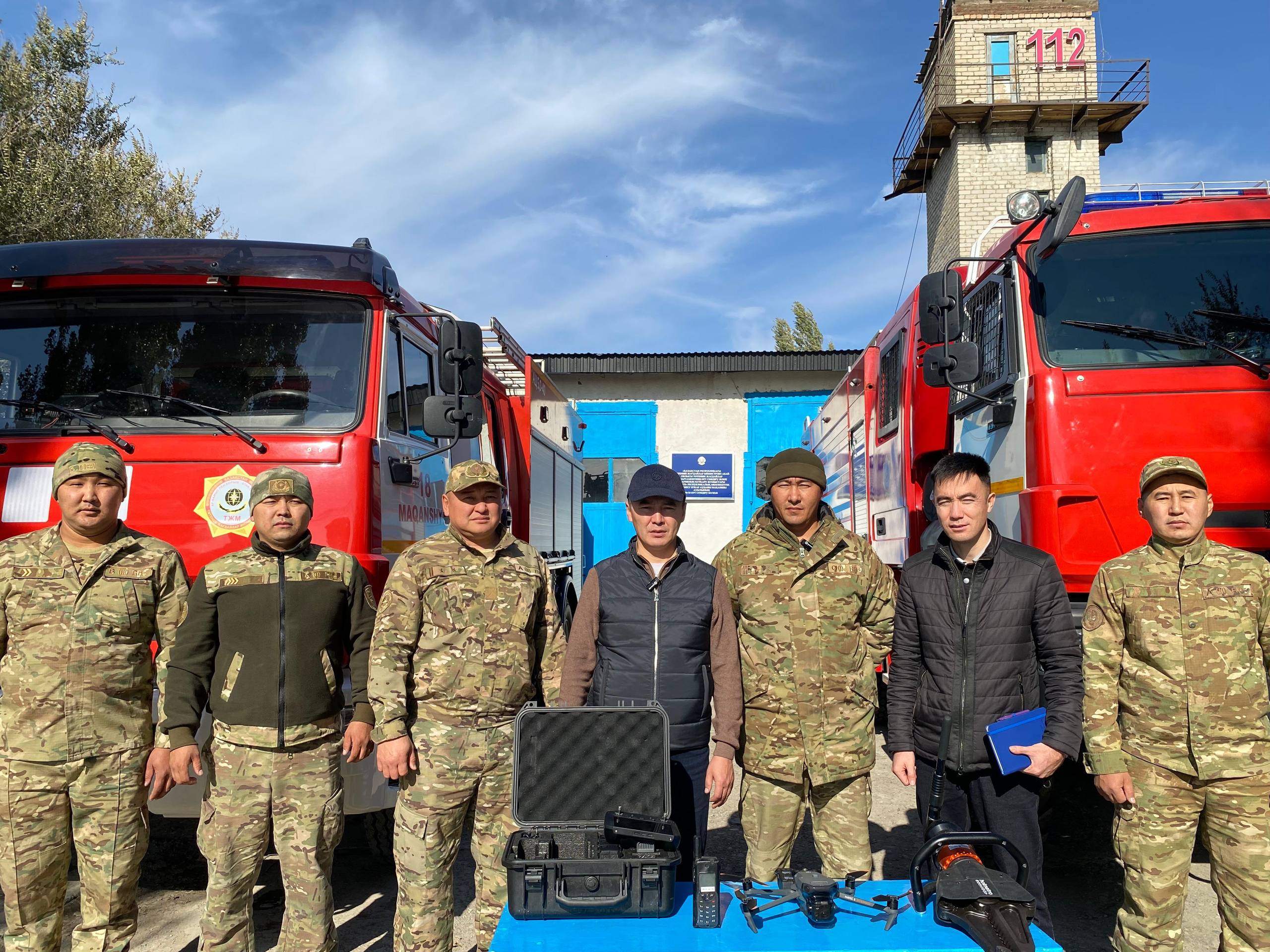 Мақаншы ауданына жаңа өрт сөндіру техникасы келді