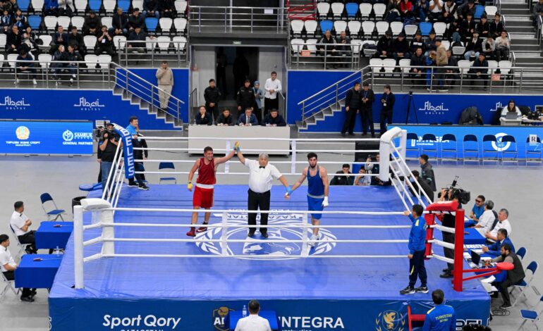 В Семее проходят финальные поединки чемпионата Казахстана по боксу