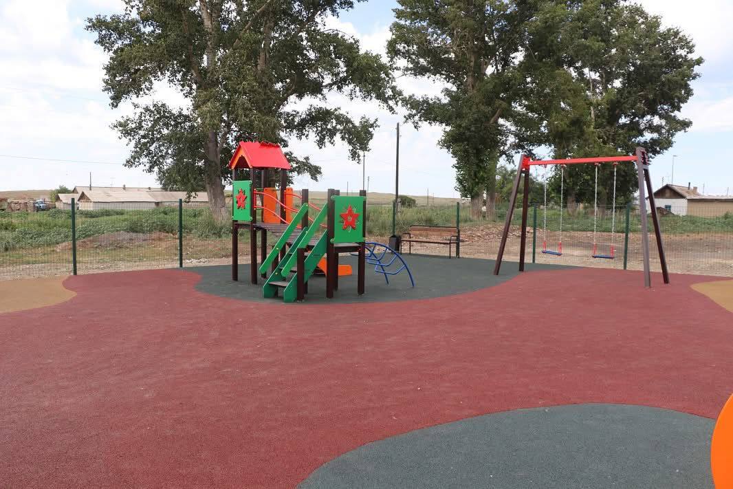 В Кокпектинском районе реализовано 17 проектов по благоустройству