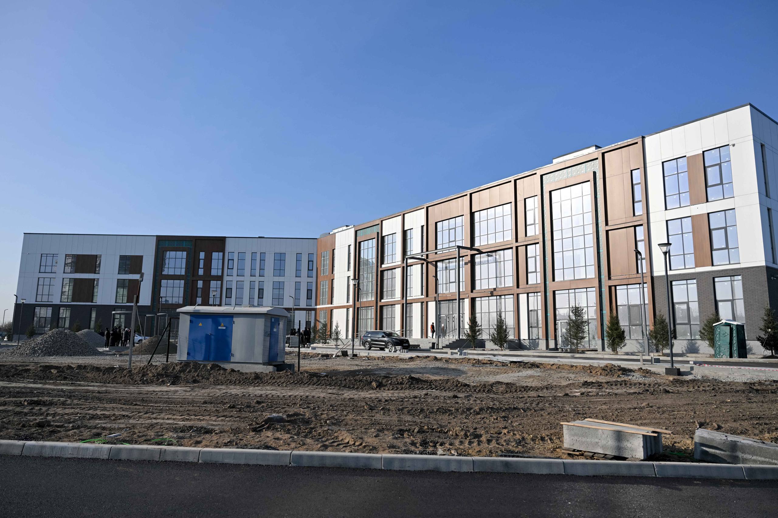 Семей қаласында 500 орындық Оқушылар сарайының құрылысы қарқынды жүргізілуде