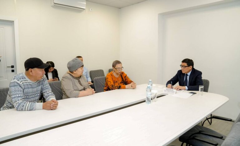 Азаматтарды жеке сұрақтары бойынша қабылдау өтті