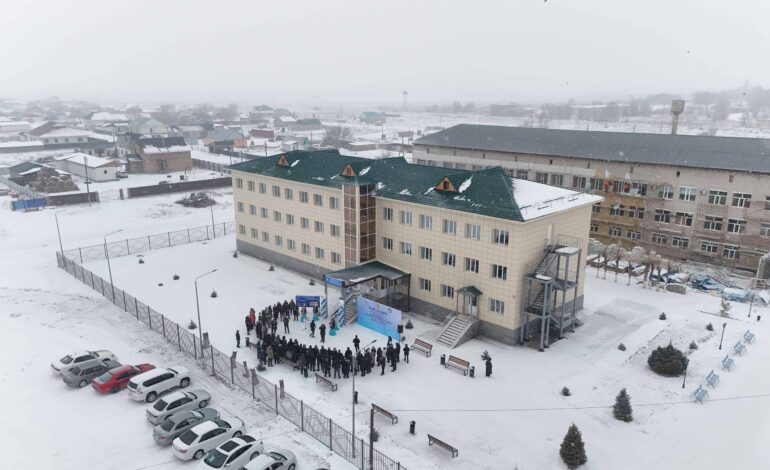 Мақаншы ауылында 27 жыл бойы құрылысы аяқталмай тұрған ғимарат дәрігерлік амбулатория ретінде ашылды