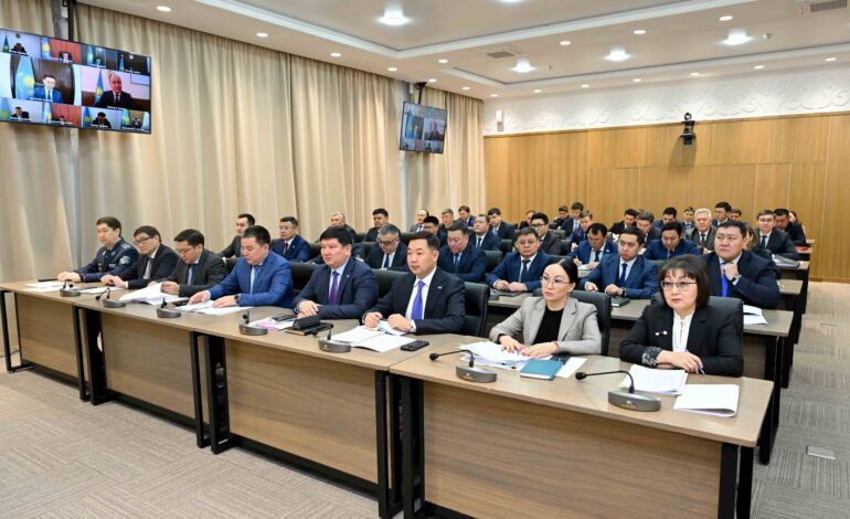 Прошло заседание акимата