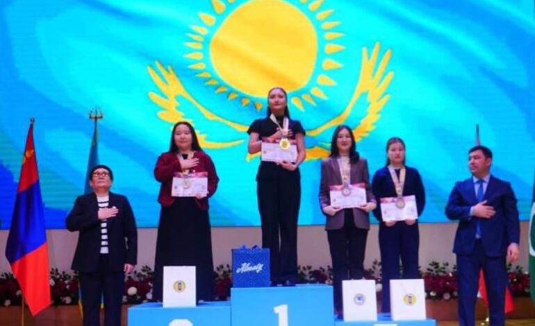 Исахан Аяна-чемпион Азии по тогызкумалаку