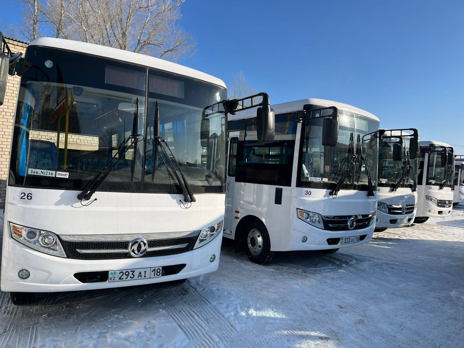В городе обновляют маршрутные автобусы